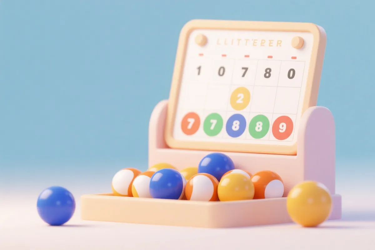 开奖信息示意图